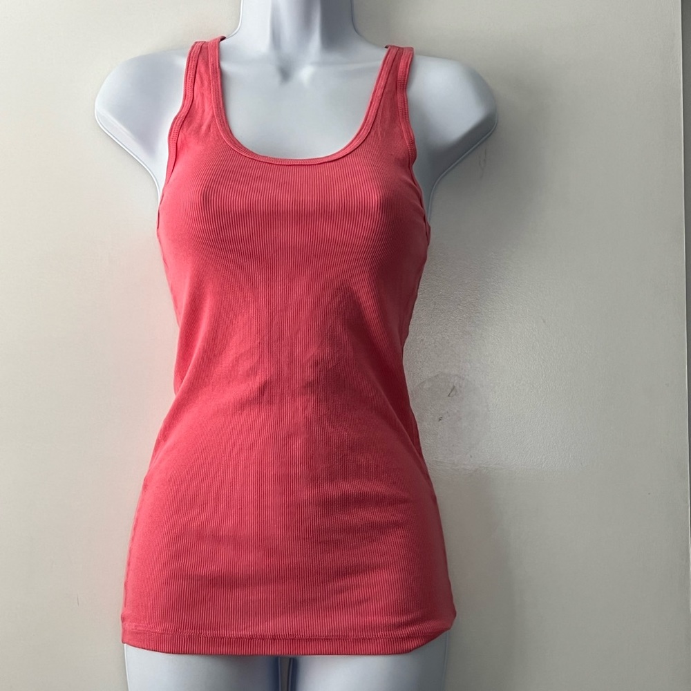 Racerback tank.